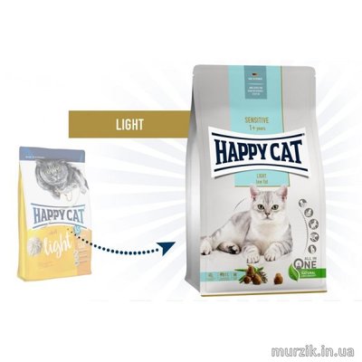Сухой корм для кошек Happy Cat Light 1,4 кг. 9154443 фото