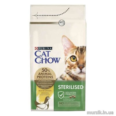 Cat Chow Special Care Sterilised (Кет Чау для кастрированных кошек\котов) 1,5 кг. 1712434 фото