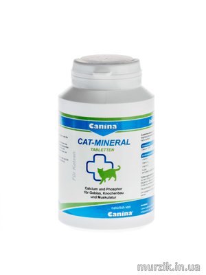 Поливитаминный комплекс для котов Canina Cat-Mineral Tabs 75 г/150 табл. 32612145 фото