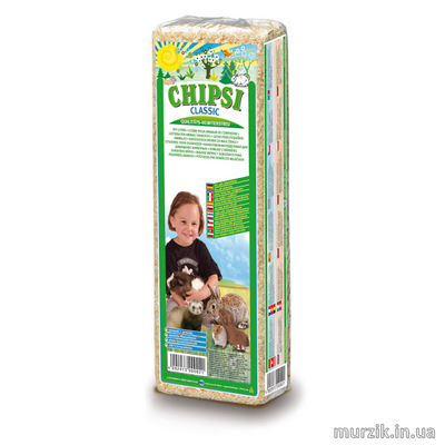 Гигиенический наполнитель для грызунов Chipsi Classic 15л/1 кг (Опилки) 32584541 фото