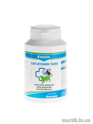 Витаминный комплекс для кошек Canina Cat-Vitamin Tabs 50 г/100 табл. 32612501 фото