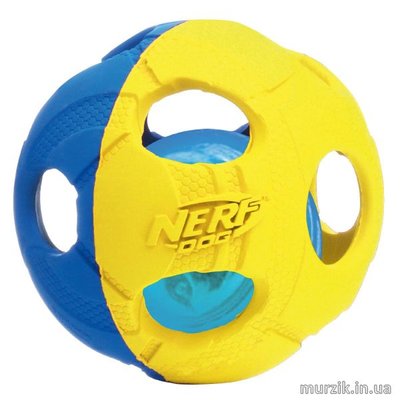 Игрушка для собак Nerf Мяч светящийся d=6 см 41527719 фото
