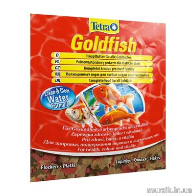 Корм Tetra GOLD FISH хлопья для золотых рыбок 12 г 1471565 фото