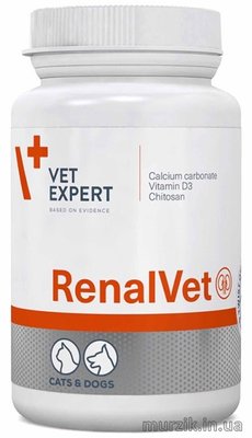 Пищевая добавка VetExpert RenalVet (PенaлВет), 60 капсул 32574922 фото