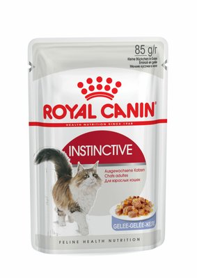 Влажный корм Royal Canin (Роял Канин) Instinctive для привередливых котов и кошек пауч (в желе) 85 г/12 шт. RC 4074001 (x12) фото