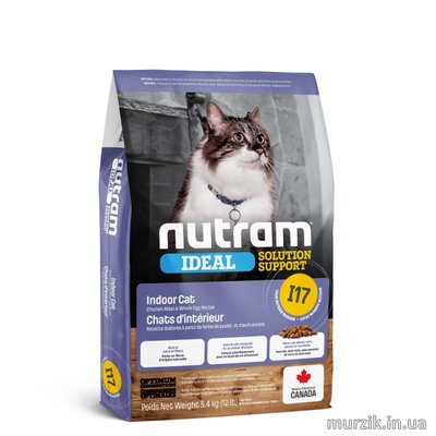 Сухой корм для кошек живущих в помещении холистик класса Nutram Ideal Solution Support Finicky Indoor 1,13 кг. 8563973 фото