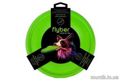 Игрушка для собак летающая тарелка Flyber (Флайбер) 22 см. 6753645 фото