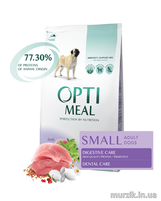 Сухой корм для собак мелких пород Optimeal (Оптимил) с уткой 12 кг. 8873107 фото