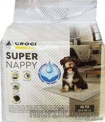 Пеленки для собак и щенков Croci Super Nappy 50 шт (60x40) см 9032316 фото