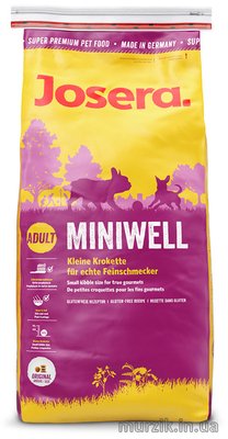 Josera (Йозера) Мінівель (Miniwell) для собак дрібних порід 10 кг. 50012837 фото