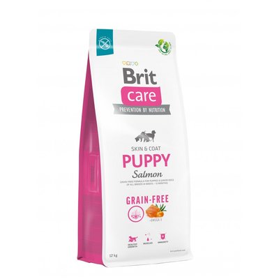 Сухой корм Brit Care Dog Grain-free Puppy для щенков, беззерновой с лососем, 12 кг 172195 фото