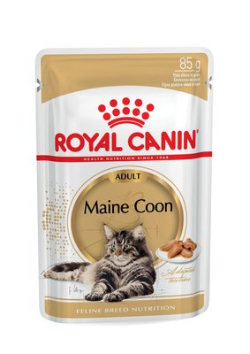 Влажный корм для котов породы Мейн-Кун Royal Canin (Роял Канин) Mainecoon Adult пауч (в соусе) 85 г. RC 2031001 фото