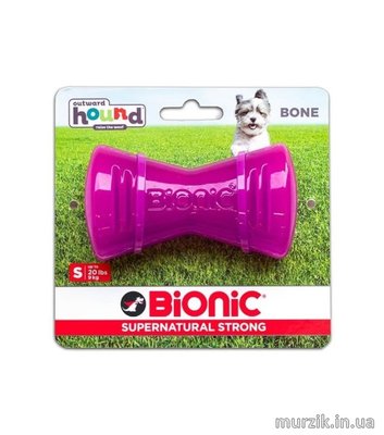Игрушка для собак Bionic Bone (Бионик Опак Бон кость), малая фиолетовая, 9,4 см 42364291 фото