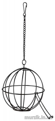 Заборник-шар металлический для сена Trixie подвесной d=12 см 1586652 фото