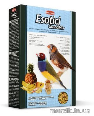 Комплексный корм для экзотических птиц GRANDMIX ESOTICI 400 г 9112504 фото