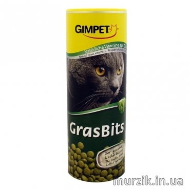 Витаминизированные лакомства с травой для кошек Gimpet GrasBits 710 шт 3749718 фото