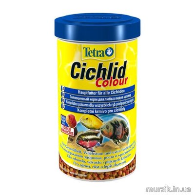 Корм Tetra Cichlid Colour для всех цихлид 500 мл 1471521 фото