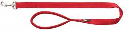 Поводок Trixie "Premium", нейлон, 1,20 м / 15 мм, красный 9166495 фото