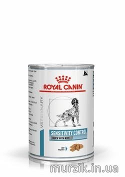 Влажный корм для собак Royal Canin (Роял Канин) Sensitivity Control консерва с уткой и рисом 420 г./12 шт 9131491 фото
