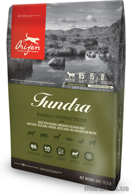 Сухой корм для собак ORIJEN TUNDRA (Ориджен Тундра) 2 кг 41453388 фото