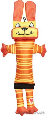 Игрушка для собак GimDog "Робот", 38 см, с пищалкой, оранжевая 41484120 фото
