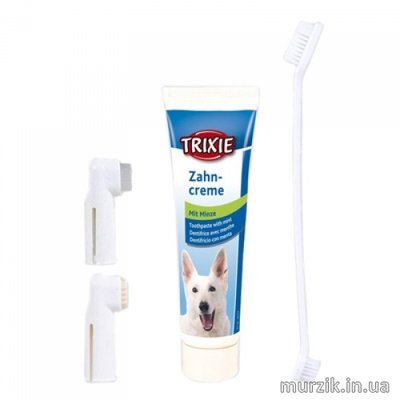 Зубная паста с щетками для собак (набор) 1454867 фото