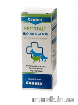Витамины Canina PetVital Bio-Aktivator  для собак и котов, комплекс с аминокислотами и железом, 20 мл 712007 фото