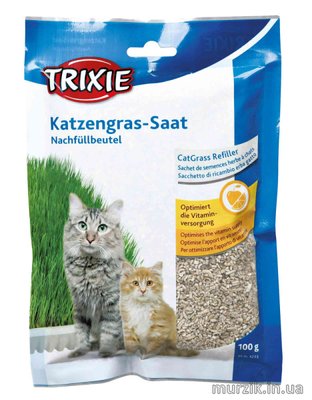 Трава для котят и кошек витаминизированная 100 г ( в пакете) 32617450 фото