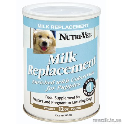 Молоко Nutri-Vet (Нутри-Вет) Milk Replacement (Молоко для щенков) для щенков, 340г 2160377 фото