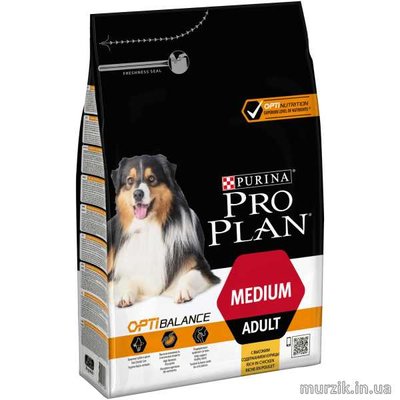 Pro Plan Chiken (Про План) для собак средних пород с курицей 3 кг. 8689756 фото