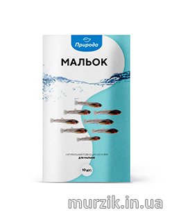 Упаковка Корм для рыб "Малек" по 10 г. (20 шт/1 уп) 32601422 фото