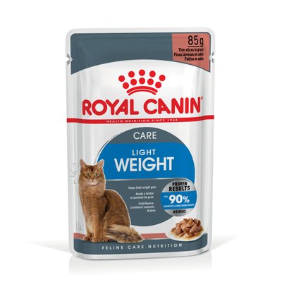 Влажный корм Royal Canin (Роял Канин) Light Weight облегченный, для животных склонных к полноте пауч (в соусе) 85 г/12 шт. RC 40700011 (x12) фото