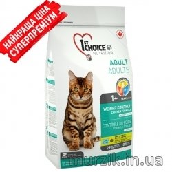 Сухой корм для кошек 1st Choice (Фест Чойс) склонных к полноте (Weight Control) 5,44 кг. 1444295 фото