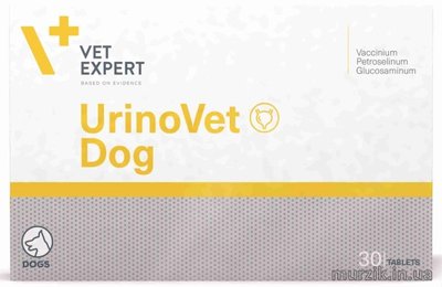 Пищевая добавка VetExpert UrinoVet Dog (УриноВет Дог), 30 таблеток 32574962 фото