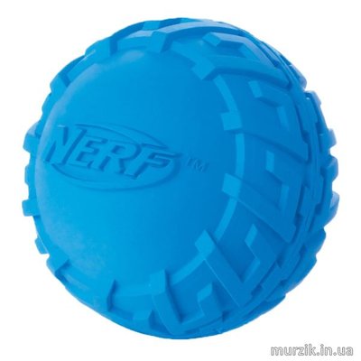 Игрушка для собак Nerf Мяч с пищалкой d=6,4 см (голубой) 41527724 фото