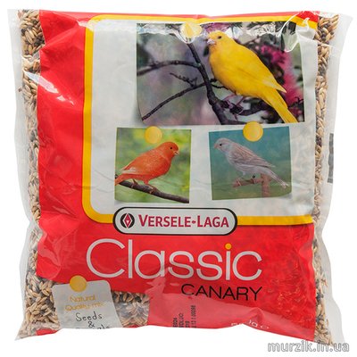 Versele-Laga Classic Canaries (ВЕРСЕЛЕ-ЛАГА КЛАССИК КЭНЭРИЗ) корм для канареек, 0,5 кг 41531771 фото