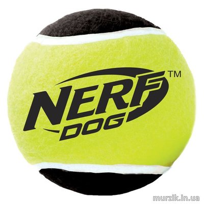 Игрушка для собак Nerf Мяч плавающий d=10 см, 4 шт. (черный/зеленый) 41527732 фото