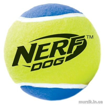 Игрушка для собак Nerf Мяч плавающий d=10 см, 4 шт. (синий/зеленый) 41527733 фото