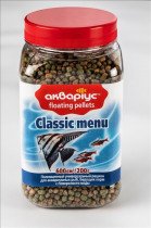 Корм для рыб Аквариус Classic Menu - Floating pellets (Плавающие пеллеты) 200 г 41645733 фото