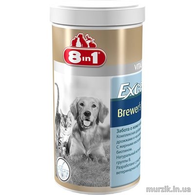 Excel Brewers Yeast (Бреверс) для котов и собак 140 таб. 1442231 фото