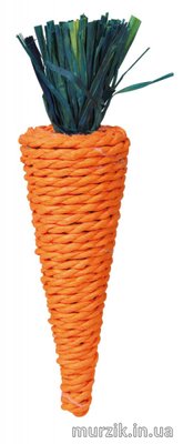 Игрушка для грызунов из лозы Trixie "Морковка" 20 см 32586890 фото