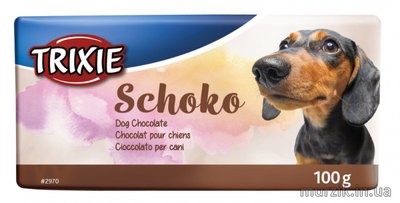 Шоколад для собак "Schoko" 100 г 1455371 фото