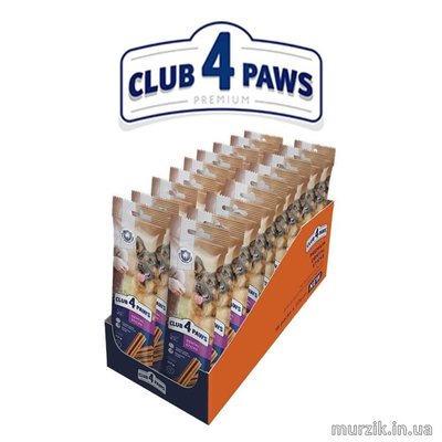 Жевательные палочки "Клуб 4 лапы Premium Dental Stics" для собак крупных пород 117 г 41463334 фото