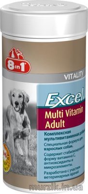 Excel Multi Vit-Adult Мультивитамины для взрослых собак 70 табл. 1442238 фото