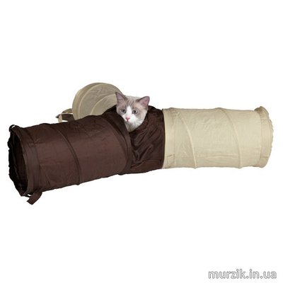 Туннель нейлоновый для кота 3*22*50 см. 4905991 фото