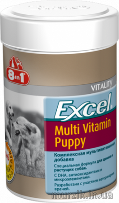 Excel Multi Vit-Puppy Мультивитамины для щенков 100 табл. 1442239 фото