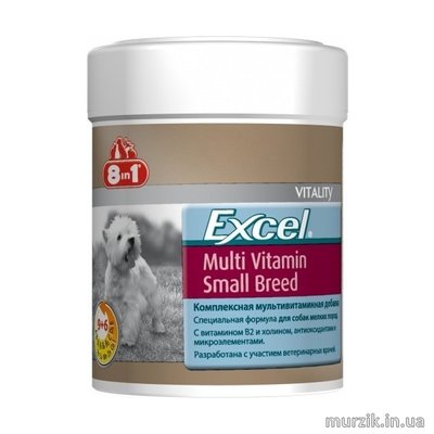 Excel Multi Vitamin Мультивитамины для собак мелких пород 70 табл. 1442241 фото