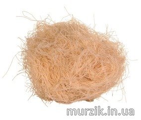 Натуральное кокосовое волокно для гнезд птиц 50 г 1586642 фото
