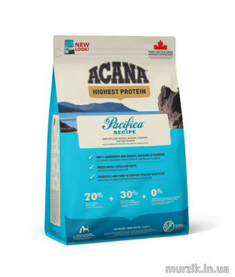 Сухой корм для собак ACANA Pacifica Recipe (Акана Пасифика) 0,340 кг. 1964500 фото