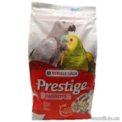 Prestige КРУПНЫЙ ПОПУГАЙ (Parrots) корм для крупных попугаев, 1 кг. 1671265 фото